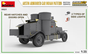 Miniart 39021 AUSTIN ARMOURED CAR INDIAN PATTERN. BRITISH SERVICE. INTERIOR KIT 1/35 – immagine 8