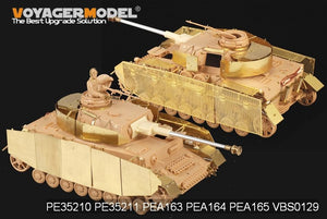 Voyager Model PE35210 WWII German Pz.Kpfw.IV Ausf.H for TAMIYA 35209 1/35 – immagine 12