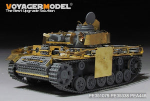 Voyager Model PE351079A WWII German Pz.KPfw.III Ausf.N basic（A ver without included Ammo）(For TAKOM 8005) 1/35 – Bild 3