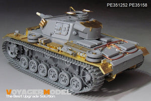 Voyager Model PE351252 WWII German Pz.KPfw.III Ausf.N early version upgrade set basic For TAKOM 8011 1/35 – immagine 5