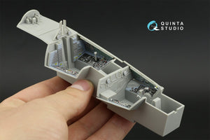Quinta Studio QD32033 F-14D 3D-Printed &amp;amp; coloured Interior on decal paper ( Trumpeter ) 1/32 – immagine 5
