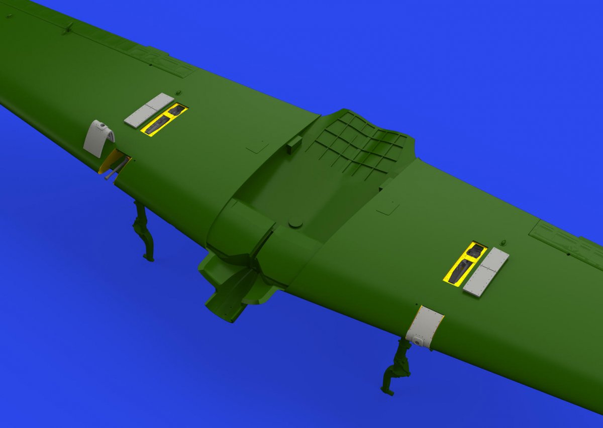 Eduard 648883 A6M3 gun bays short barrel PRINT EDUARD 1/48 – immagine 3