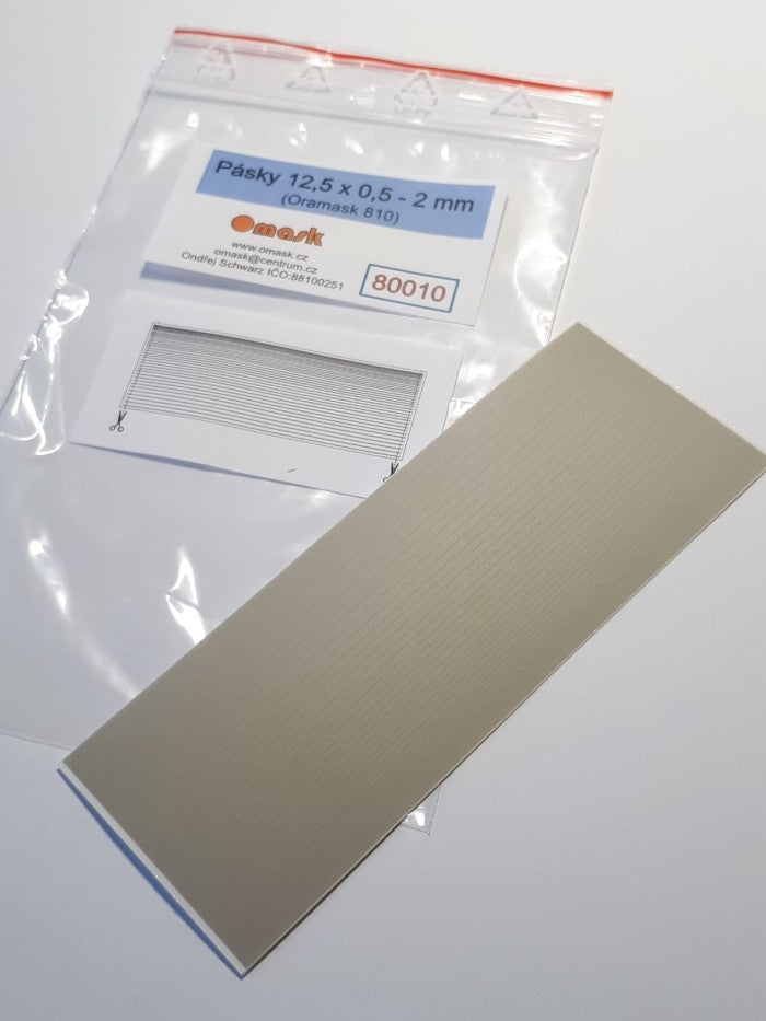 Omask 80010 Stripes 12 x 0.5 - 2 mm (Oramask)