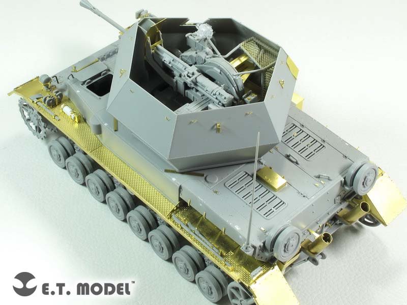 E.T. Model E35-171 WWII German Flakpanzer IV “Ostwind” (For DRAGON 6550) 1/35 – imagen 3