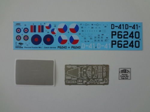 Dora Wings 72003 Percival Proctor Mk.1 Czechoslovakia 1/72 – immagine 6