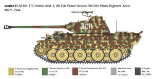 Italeri 0270 SD.KFZ. 171 PANTHÈRE AUSF. Un 1/35 – image 11