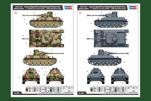 Hobby Boss 80151 German Type III/IV Hybrid Chassis Tank Small Turret 1/35 – immagine 4