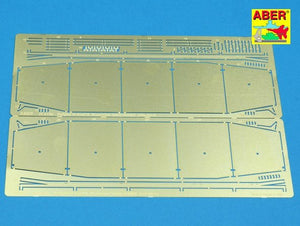 Aber 35A018 Osłony boczne do PzKpfw IV(G),Brummbar (wczesny) 1/35
