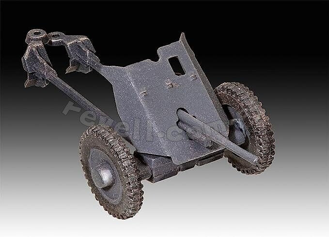 Revell 03344 Krupp Protze KFZ 69 with 3,7cm Pak 1/76 – immagine 4