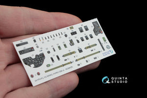 Quinta Studio QD48030 P-38G 3D-Printed &amp;amp; coloured Interior on decal paper (for Tamiya kit) 1/48 – immagine 3