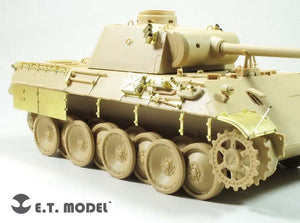 E.T. Model EA35-114 WWII German Panther D Fender &amp;amp; Side Skirts For TAMIYA Kit 1/35 – Bild 3