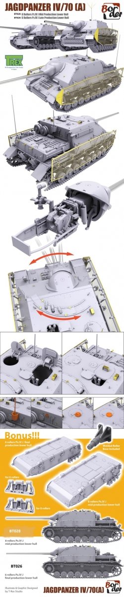 Maquette Border BT-028 Jagdpanzer IV L/70(A) MID 1/35 – image 4