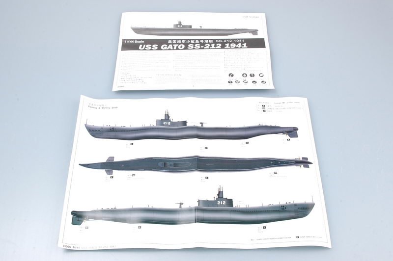 Trumpeter 05905 USS GATO SS-212 1941 1/144 – image 2