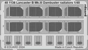 Eduard BIG49413 Lancaster B Mk. III Dambuster PART II HONG KONG MODELS 1/48 – immagine 3