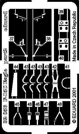 Eduard 32056 F-15C 1/32 Tamiya – zdjęcie 2