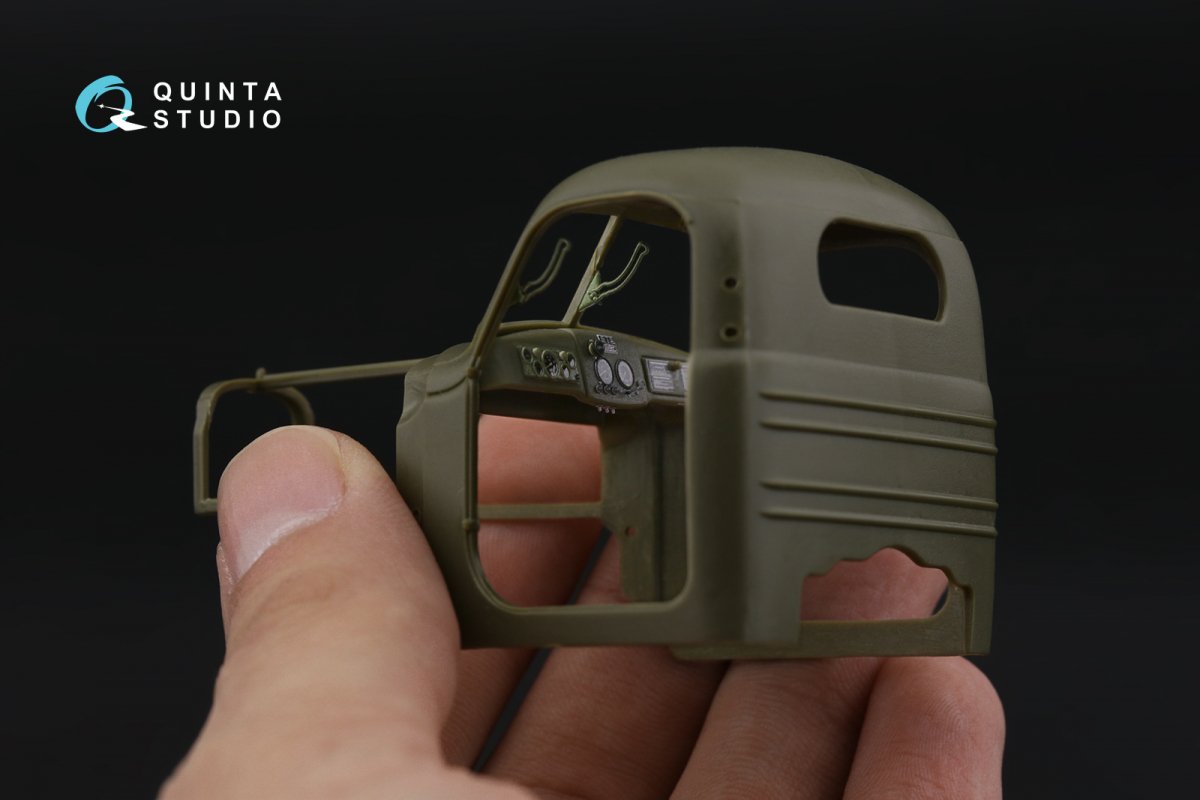 Quinta Studio QD35086 ZiL-157 family 3D-Printed &amp;amp; coloured Interior on decal paper (Trumpeter) 1/35 – Bild 7