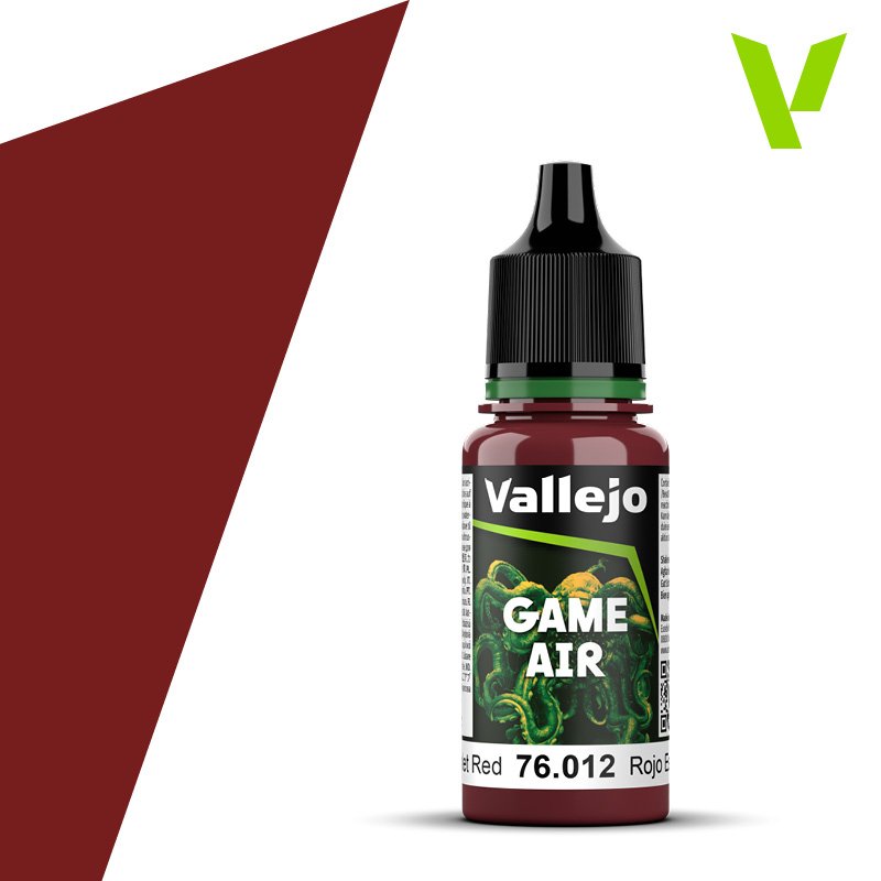 Vallejo 76012 Game Air - Scarlet Red 18ml