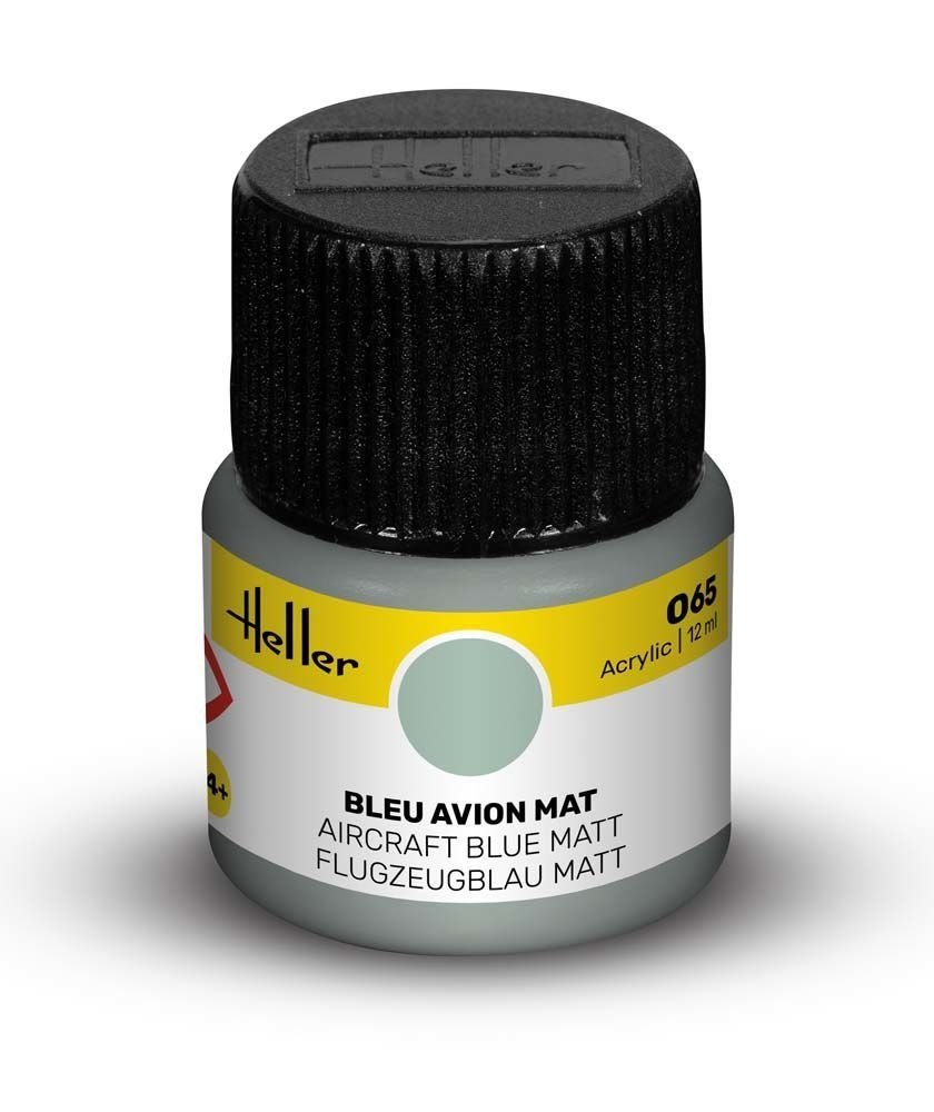 Heller 9065 065 Bleu Avion - Mat 12 ml