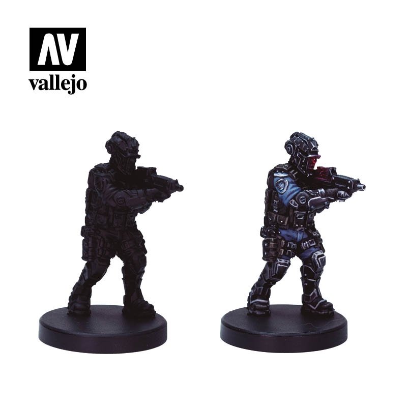 Vallejo 72308 Coffret de peinture Cyberpunk RED Lawmen (8 x 17 ml) – image 3