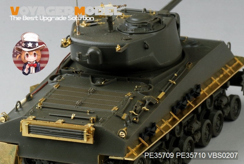 Voyager Model PE35709 WWII US M4A3E8 Sherman&amp;quot;Easy Eight&amp;quot;Basic For TAMIYA 25175 1/35 – immagine 6