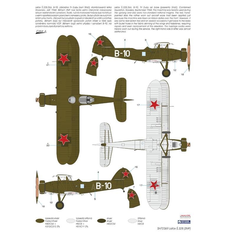 Special Hobby 72369 Letov S.328 Slovak National Uprising 1/72 – zdjęcie 13