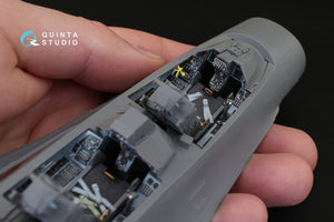 Quinta Studio QD32023 F-16D 3D-Printed &amp;amp; coloured Interior on decal paper (for Academy kit) 1/32 – immagine 9