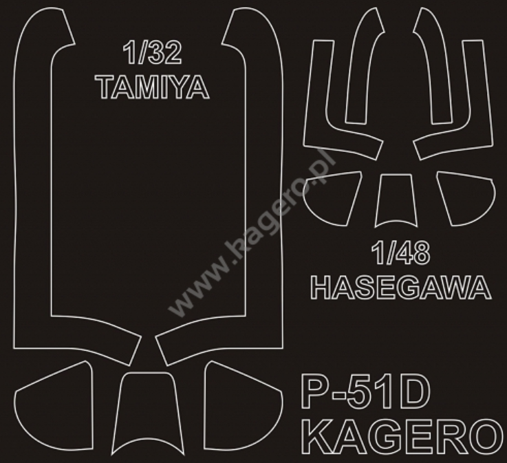 Kagero 19012 P-51/F-6 Mustangs with the USAAF – in the MTO, Asia and Pacific EN/PL – image 5