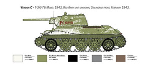 Italeri 6570 T-34/76 mod. 1943 1/35 – image 7