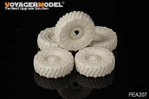 Voyager Model PEA207 Modern US Army M1078/M1083/M1084 Road Wheels (For TRUMPETER) 1/35 – zdjęcie 3