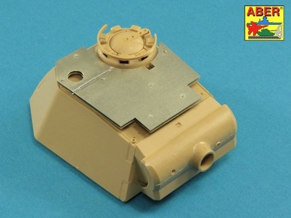 Aber 35A131 Dodatkowe przeciw lotnicze opancerzenie wieży Panter G 1/35 – zdjęcie 8