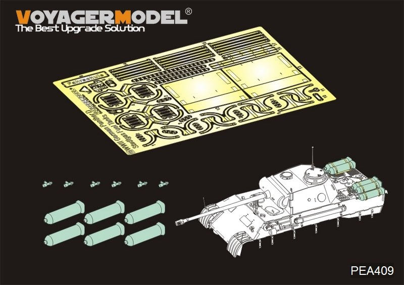Voyager Model PEA409 WWII German Panther D "Stadtgas" Fuel Tanks GP 1/35