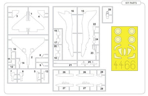 Eduard 4466 Douglas A-4F Skyhawk 1/144 – immagine 2