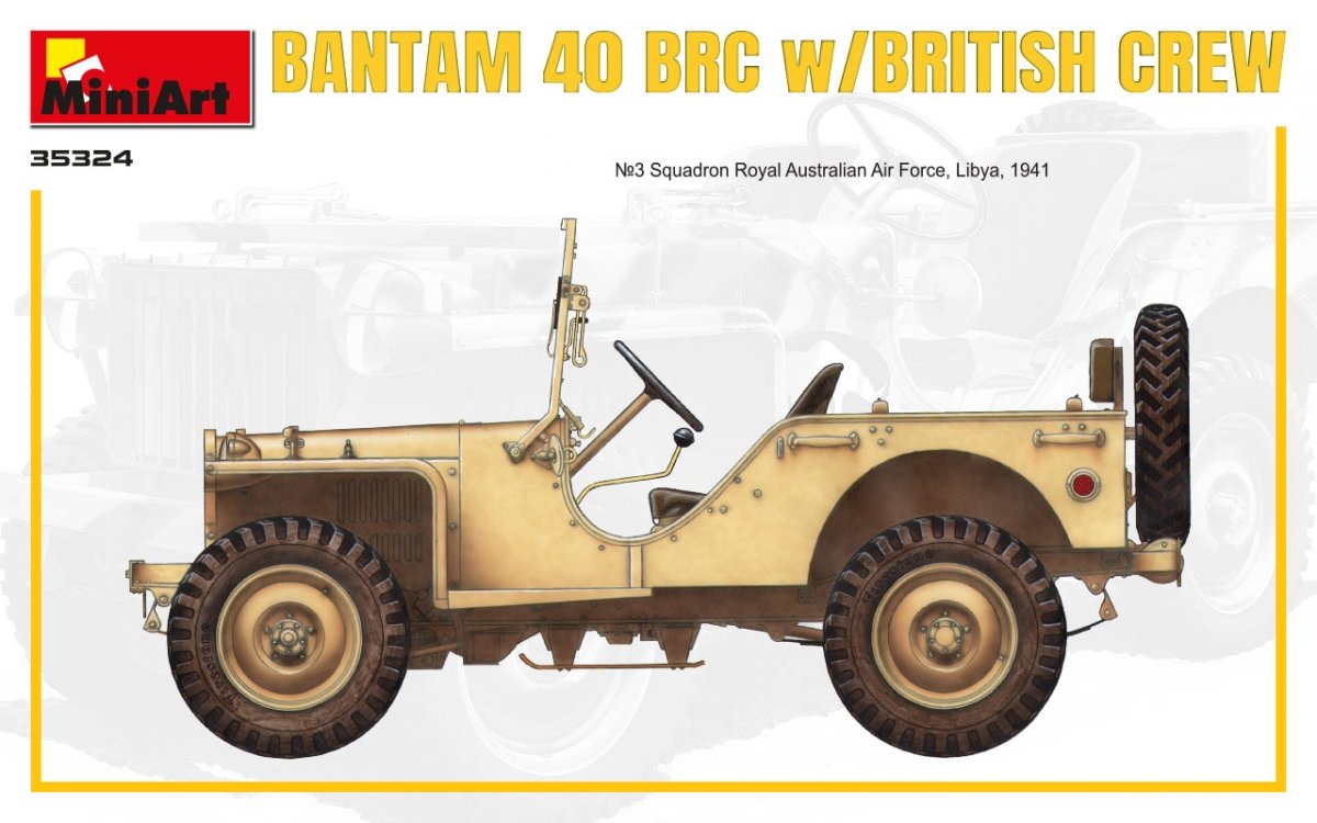 MiniArt 35324 BANTAM 40 BRC w/BRITISH CREW. SPECIAL EDITION 1/35 – image 5