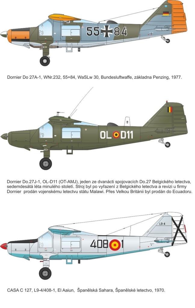 Special Hobby 72327 Dornier Do 27 Service allemand, espagnol et belge 1/72 – image 2