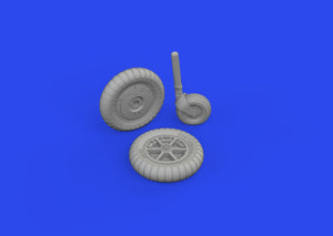 Eduard 672341 Bf 109G-2/ G-4 wheels for bulged wings PRINT Eduard 1/48 – imagen 2
