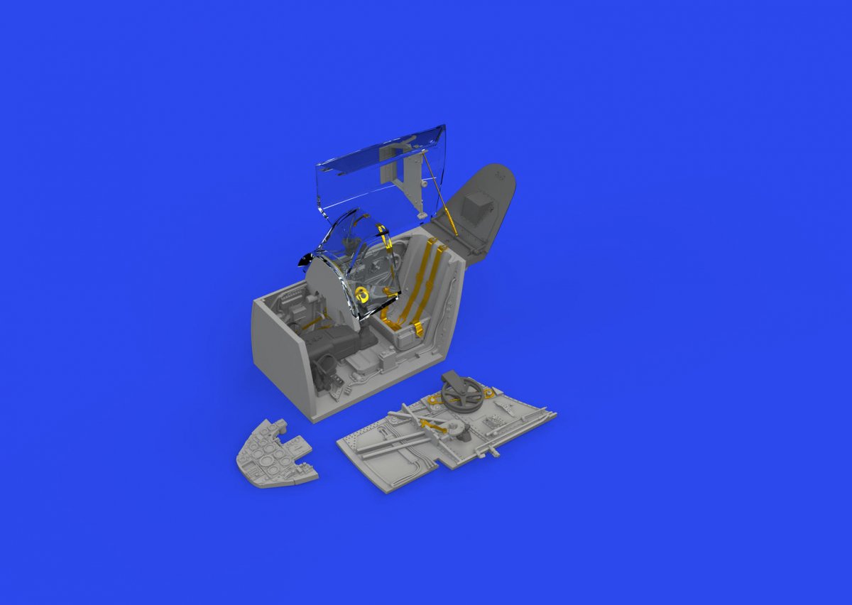 Maquette Eduard 648926 Bf 109G-10 cockpit (impression) Eduard 1/48 – image 2