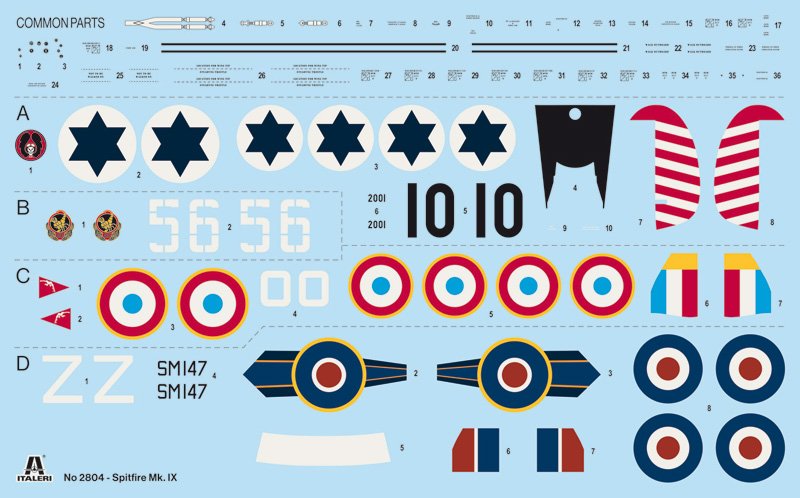 Italeri 2804 Spitfire Mk. IX 1/48 – Bild 3