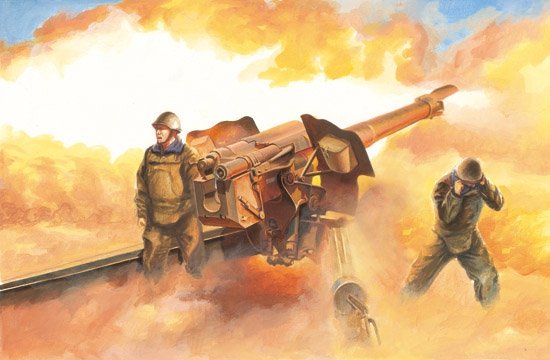 Trumpeter 02334 Soviet D-74 122mm Field Gun 1/35