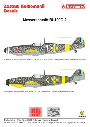 Techmod 24008 - Messerschmitt Bf 109G-2 1/24 – immagine 2