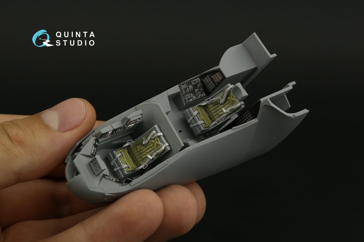 Quinta Studio QD48295 Mi-35M 3D-Printed &amp;amp; coloured Interior on decal paper (Zvezda) 1/48 – immagine 5