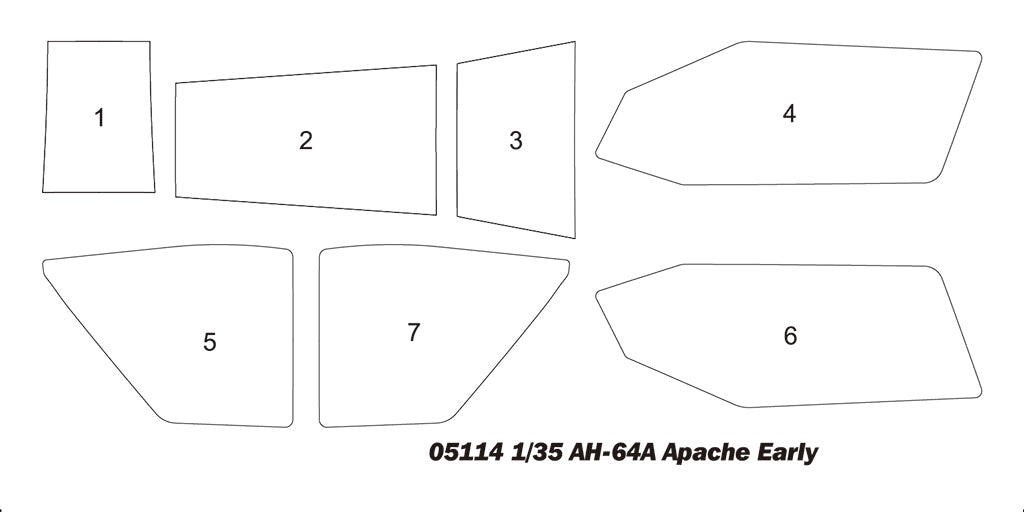 Trumpeter 05114 AH-64A Apache Early 1/35 – image 20
