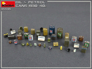 MiniArt 35595 OIL &amp;amp; PETROL CANS 1930-40s 1/35 – imagen 3