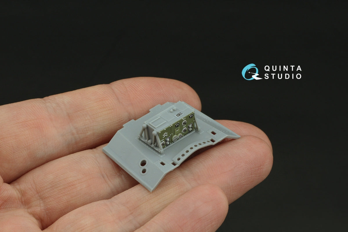 Quinta Studio QD32240 Mitsubishi J2M3 Raiden 3D-Printed &amp;amp; coloured Interior on decal paper (Zoukei Mura) 1/32 – zdjęcie 8