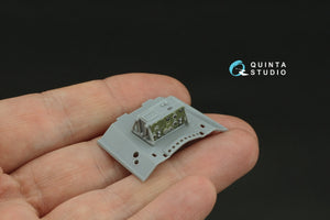 Quinta Studio QD32240 Mitsubishi J2M3 Raiden 3D-Printed &amp;amp; coloured Interior on decal paper (Zoukei Mura) 1/32 – zdjęcie 8