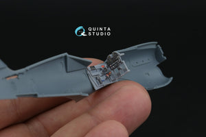 Intérieur imprimé en 3D et coloré sur papier décalcomanie Quinta Studio QD72216 P-40N Warhawk (Special Hobby) 1/72  – image 8