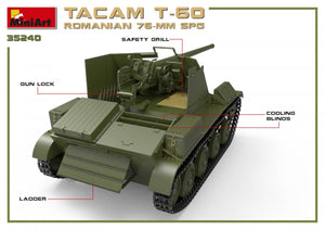 MiniArt 35240 ROMANIAN 76-mm SPG TACAM T-60 INTERIOR KIT 1/35 – immagine 8