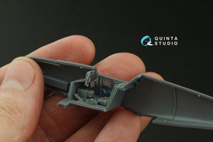 Quinta Studio QD72169 Bf 109G 3D-Printed coloured Interior on decal paper (Eduard) 1/72 – Bild 7