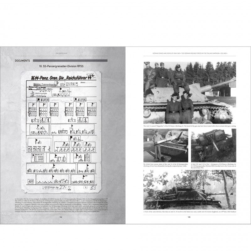 Ammo by Mig 6305 ITALIENFELDZUG - German Tanks and Vehicles 1943-1945 Vol. 5 (English) – zdjęcie 4
