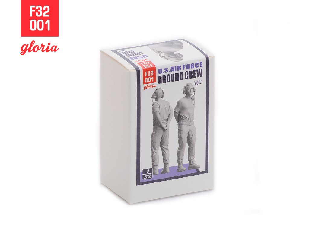 Gloria F32001 Ground Crew US Air Force vol.1 3D Printed Figures 1/32 – zdjęcie 6