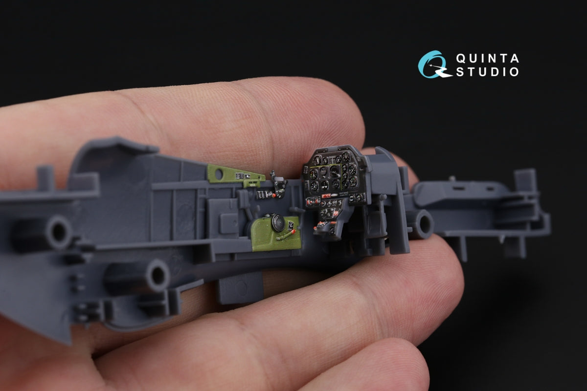 Quinta Studio QD48462 P-51D/K 3D-Printed coloured Interior on decal paper (Meng) 1/48 – Bild 8
